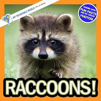 Paperback Raccoons!: A My Incredible World Picture Book for Children (My Incredible World: Nature and Animal Picture Books for Children) Book
