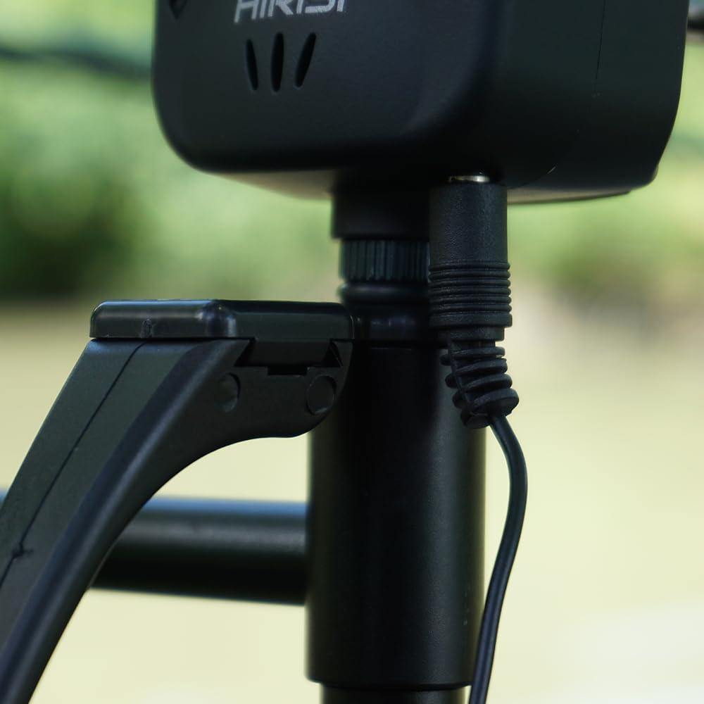 Hirisi Tackle Lot de 4 détecteurs de touche de pêche à la carpe avec lumière LED 2,5 mm