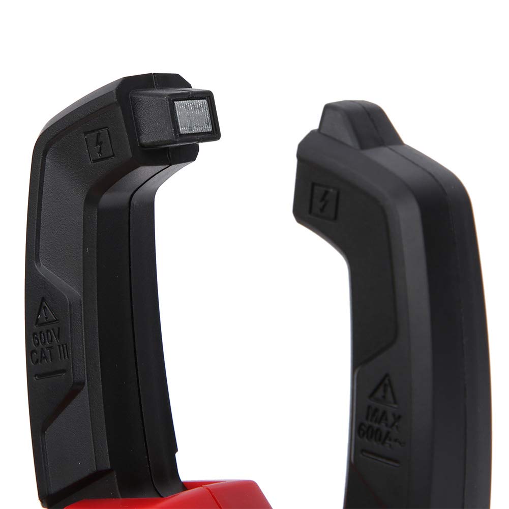 Multimetro Digitale a Pinza AC DC Accurato con Display LCD Auto-Range per Elettricisti Professionisti Tester Tensione Vero RMS HT206B