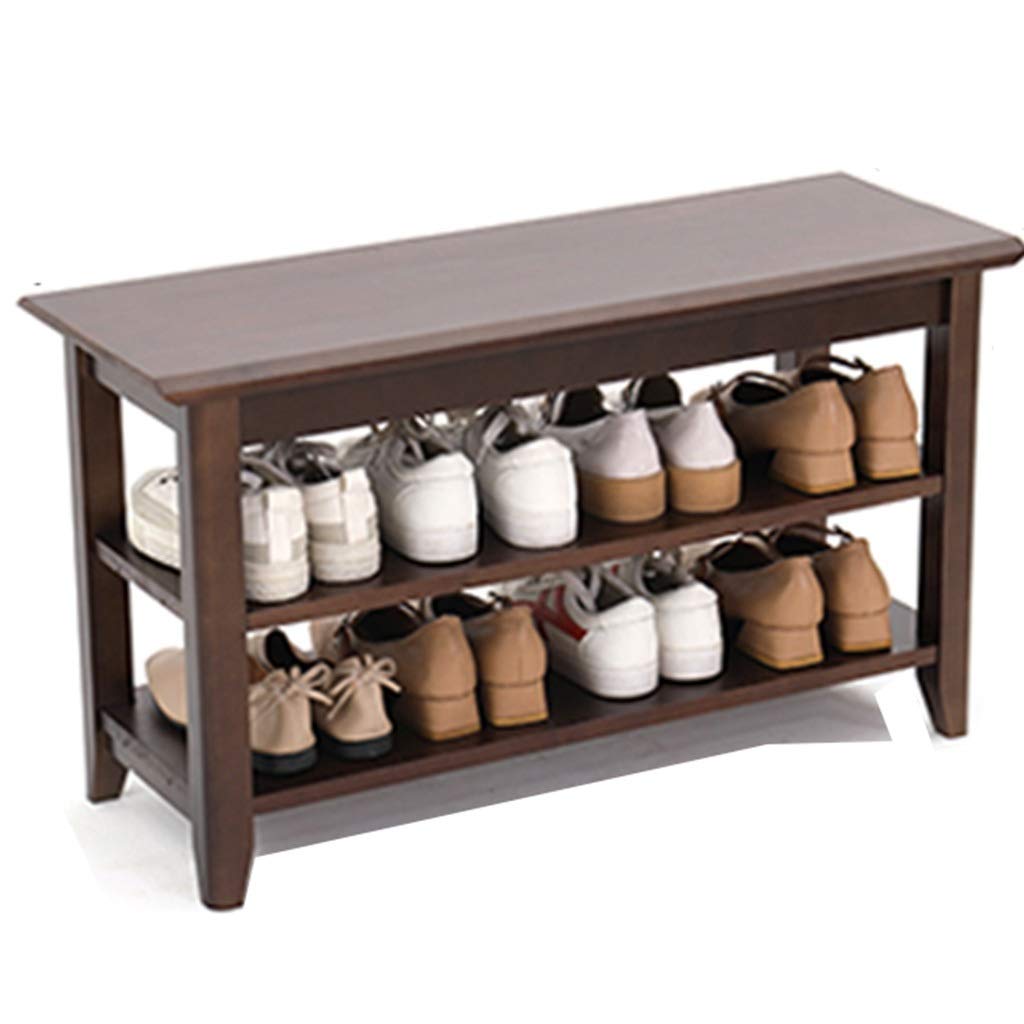 Porte-chaussures banc avec assise pour ne plus encombrer le couloir d'entrée