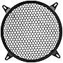 10 inch Speaker Grill Cover SubWoofer Grille Speaker Covers Waffle Grill Cover Guard Protector Grille Audio Accessories Subwoofer Grille and Hardware 10' Waffle Speaker Woofer Grill Black (10inch)