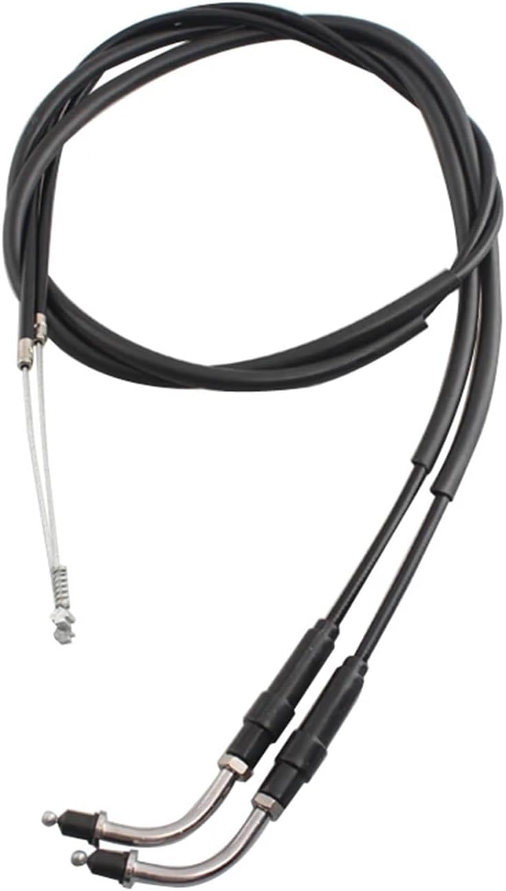 Motorcycle Parts Throttle Cable Line Wire 130CM Compatible with Harley Sportster XL XL883 XL1200 48 Iron Superlow Roadster Custom