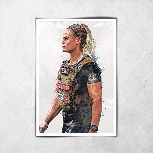 XING SIGNS Sara Sigmundsdottir Crossfit Poster/Canvas Print,HD Print Poster Decoration Painting Oil Painting Living Room Home Decoration Wall Art (16x24inch Unframe)