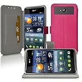 Acer Liquid E600 4 G Seluxion – Carcasa – Funda universal l color rosa para Acer Liquid E600 4 G