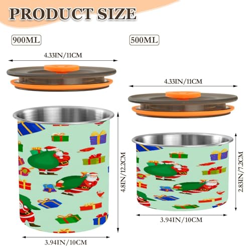 Envase hermético de acero inoxidable para café 30oz miniatura 2