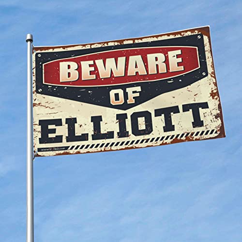 Drapeau Elliott pour chambre homme afin de personnaliser un dortoir universitaire