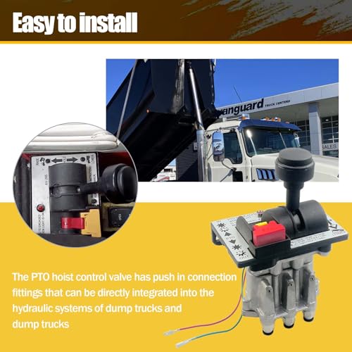 K90 Power Take Off PTO Hoist Air Shift Control Valve Fit for Truck Trailer Dump Truck Valve Tipper Hydraulic System Replace AV-295 AV295 328388-79X 329358X - Image 5