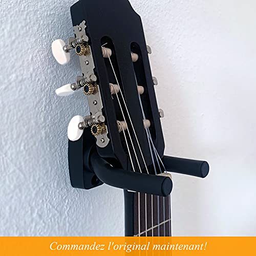 Lot de 2 supports muraux pour guitare + école de guitare – support guitare mural pour guitare western acoustique… - Les Beatles, Paul McCartney, John Lennon, RIngo Starr, George Harrison Lot de 2 supports muraux pour guitare + école de guitare – support guitare mural pour guitare western acoustique… – Image 7