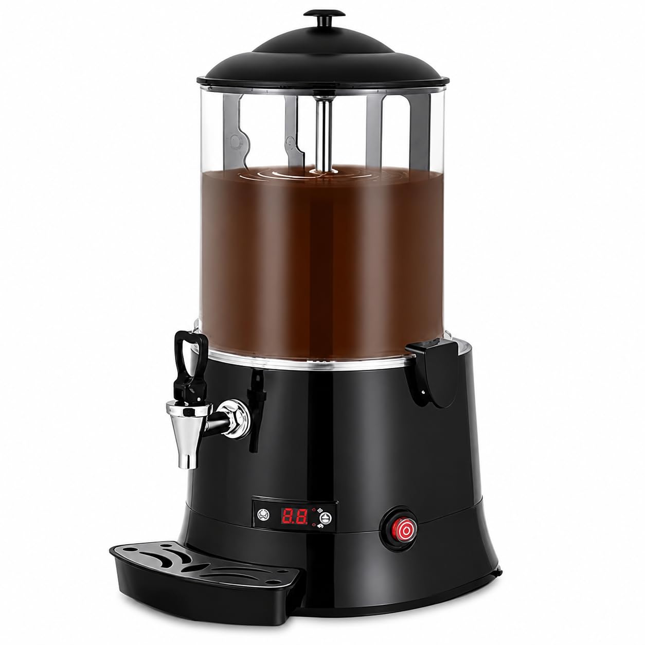 YNIYUJKL Hot Chocolate Maker, 10L Electric Melting Dispenser With Stirring Function And Adjustable Temperature Control For Commercial Use