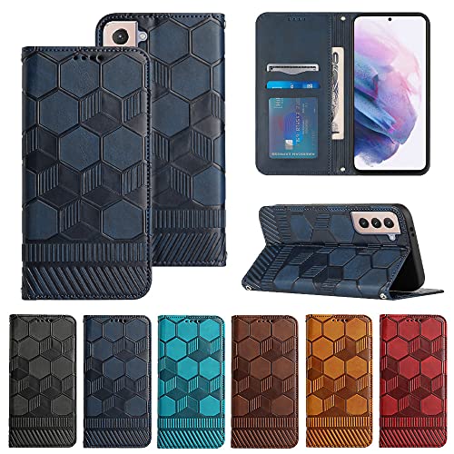 Case Samsung S21 Plus Football antichoc avec clapet et aimant de sécurité