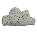 Little Furn. - Cuscino pre-imbottito stampato nuvola, grigio, 23 x 40 cm