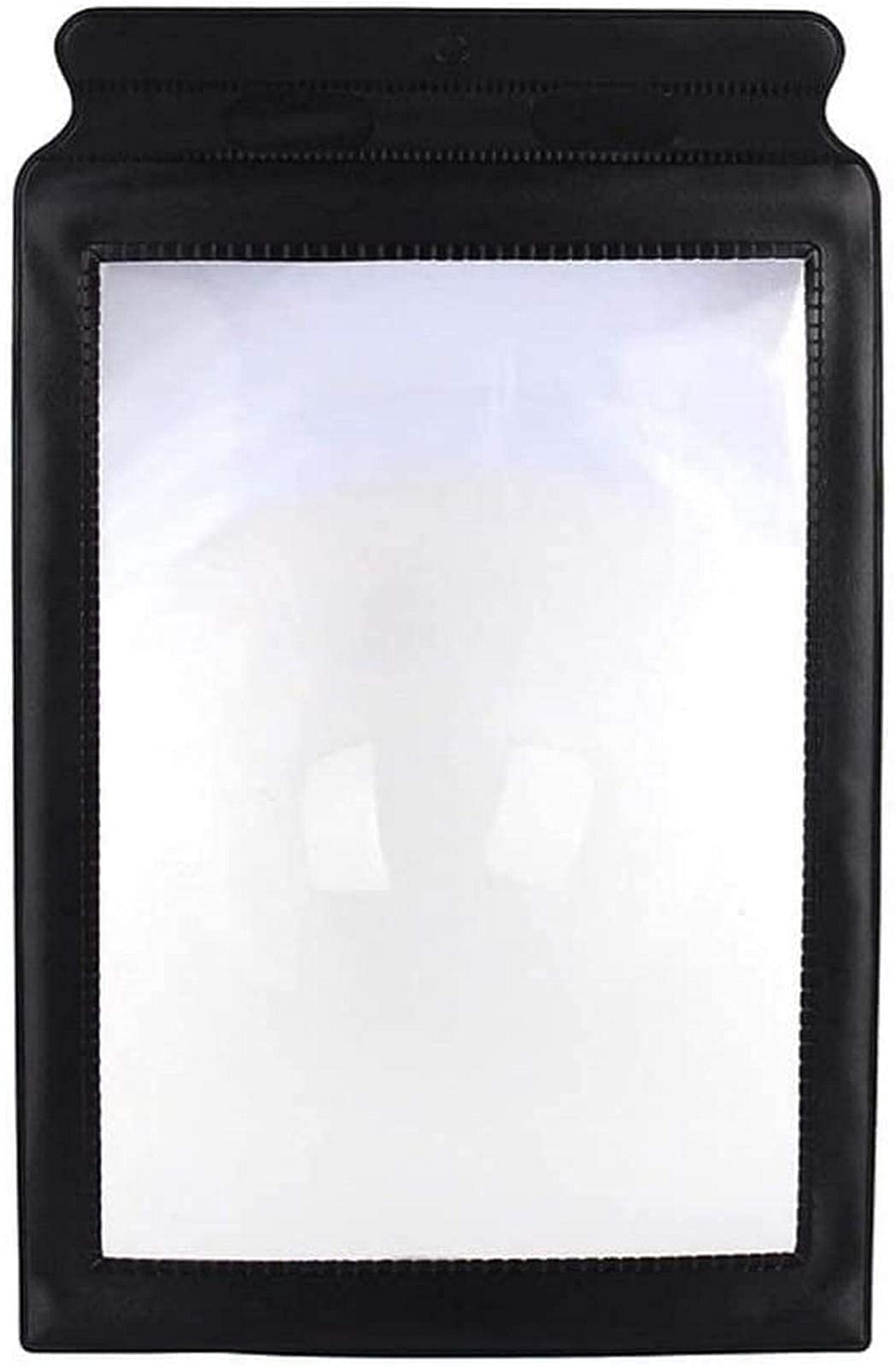 Loupes, loupe A4 Pleine Page loupe de Lecture, 3X Grande Feuille Pleine Feuille loupe lentille d'aide à la Lecture pour Basse Vision, Livres, Pages, Magazines, journaux et Cartes