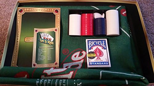 TDC Games Let It Ride and Three Card Poker Casino Card Game Set image 5