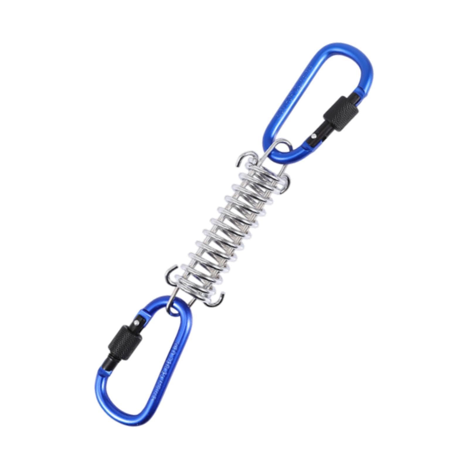 Enakshi (LABEL) Creations Tent Spring Buckle Heavy Duty Adjuster for Accessories Camping Hammock Chair Blue-picture-17