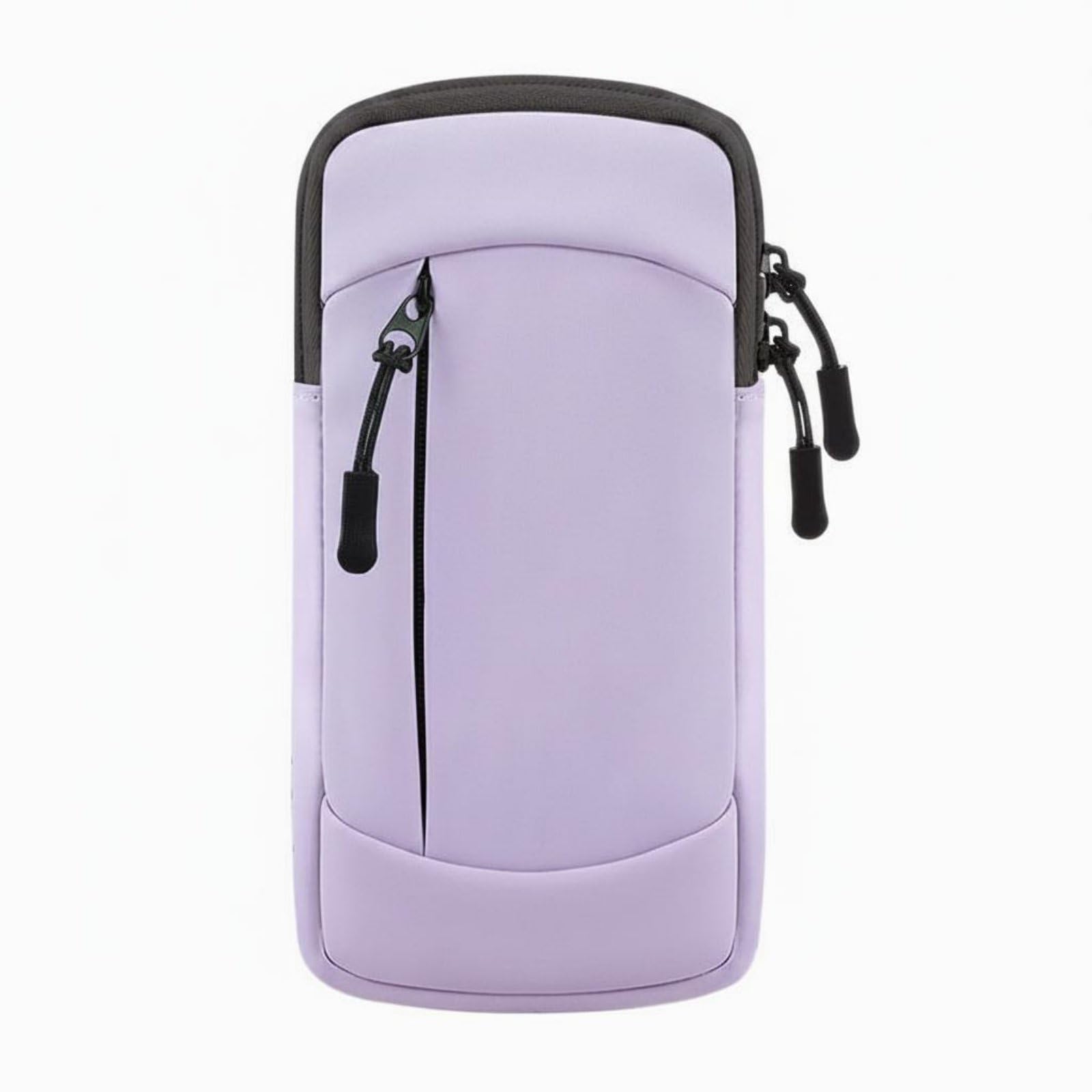 Lightweight Running Phone Armband Thin Sport Arm Phone Bag No Slip Running Armband Breathable for Women, Men, Workout, Gym, Outdoor, Purple, Wrist-arm-image-46