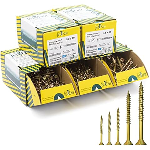 Original Jet-Fast Universalschrauben Set 1400 Teilig Cover