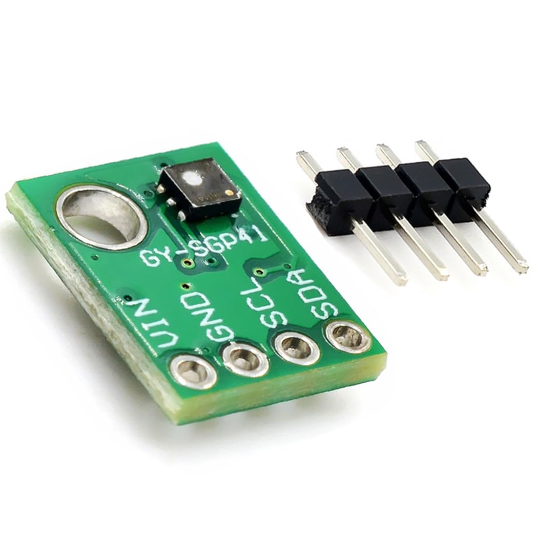Raumluftsensor Digital Aboiled SCD41 Gassensormodul – CO₂-, Temperatur- Und Feuchtigkeitssensor, I2C-Kommunikation, 2,4–5,5 V, Hohe Präzision ± (40 Ppm 5%), Für Raumluftqualität Raumluftsensor Digital Aboiled SCD41 Gassensormodul – CO₂-, Temperatur- Und Feuchtigkeitssensor, I2C-Kommunikation, 2,4–5,5 V, Hohe Präzision ± (40 Ppm 5%), Für Raumluftqualität