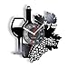 Orologi da parete con dischi in vinile Orologio da parete decorativo per vino Chateau Bottiglia di vino Bicchiere da vino rosso Orologio da parete moderno con uva Orologio da parete in stile semplice