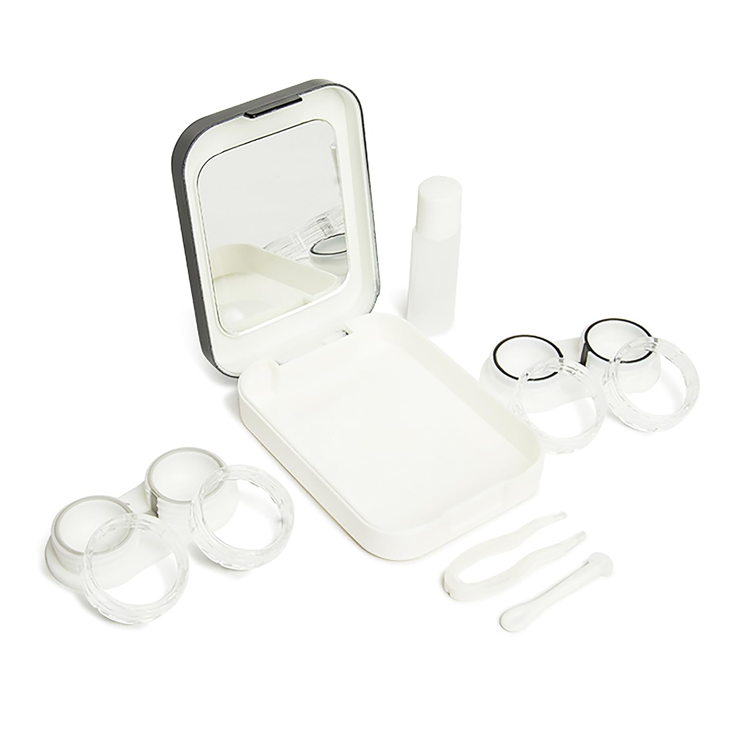 Aqualens Black K1712 Contact Lens Designer Case 2