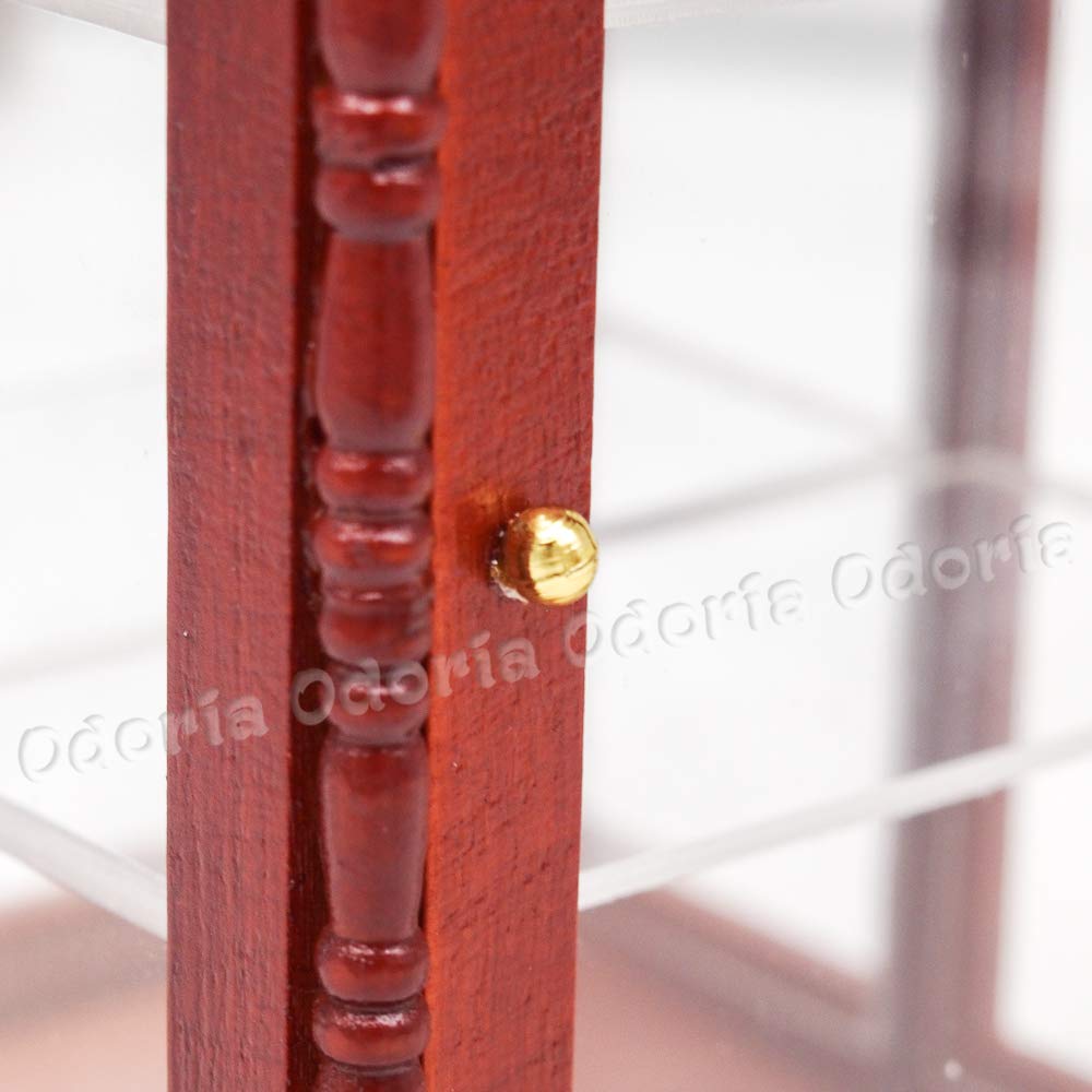 Odoria Mini Bird Bath – Accesorio Para Casa De Muñecas 1/12 | Bebedero De Pájaro De Resina | Decoración De Jardín En Miniatura | 6.5 X 5 X 7 Cm