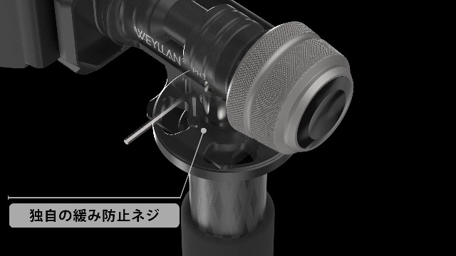 Amazon | WEYLLAN PH3 ジンバルヘッド 一脚用雲台 CNC精密加工 低重心