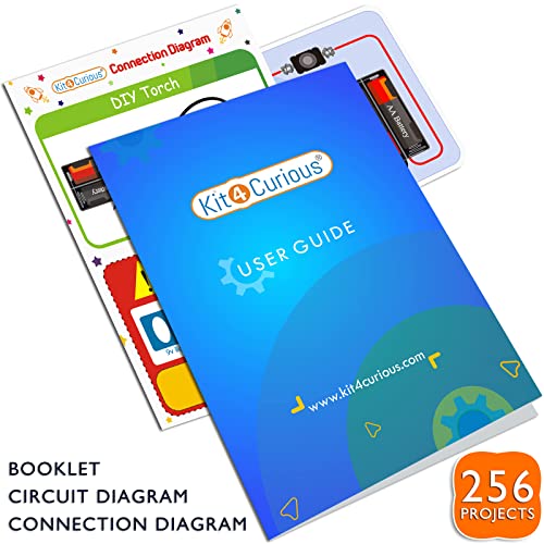 Image of Kit4Curious 600 Components in 1 kit - Science Educational DIY Learning STEM Activity All in one mega kit for School Projects, Science Experiments