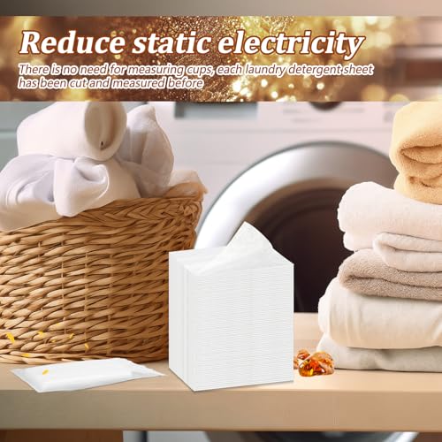 Image of 600 Count Dryer Sheets Bulk Fabric Softener Amber Vanilla Scent Dryer Sheets Naturally Softens and Removes Static Cling, Ideal for Large Households, Sensitive Skin