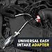 Kuntech Universal Easy Intake Adapter, Automotive Smoke Machine Inflatable Bladder, for 12V Vehicle Pipes Fuel Leakage Detector Diagnostic Tester, Vehicle Fuel Leakage Detector Diagnostic