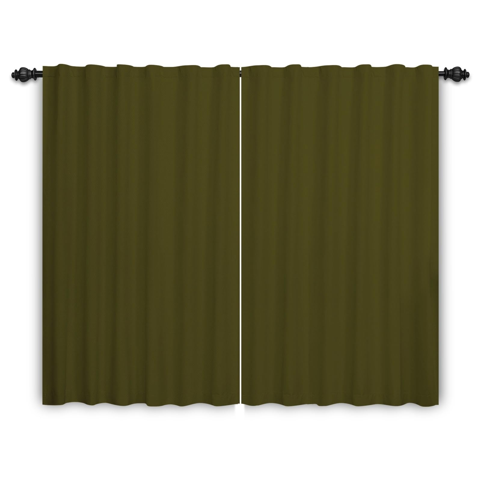 Rideaux élégants pour salon et chambre, lot de 2 panneaux pour séparateur de pièce