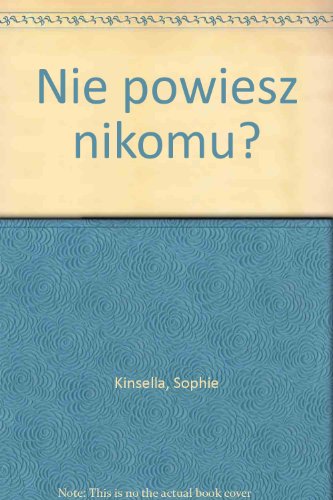 Nie powiesz nikomu? [Polish] 8373916431 Book Cover