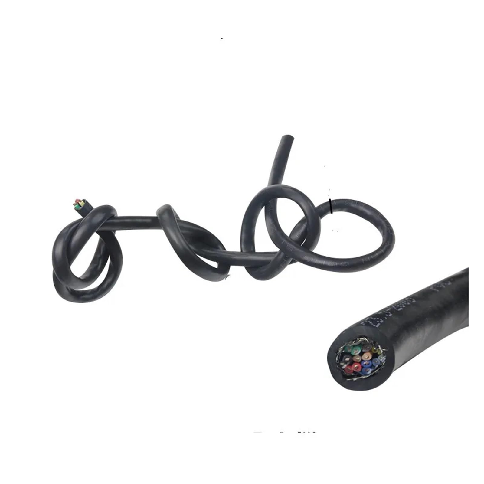 Cavo di segnale 485 a doppino intrecciato schermato in rame puro 1M Grigio 2-16 Nucleo 24-26(10 Core 24awg 0.2mm)