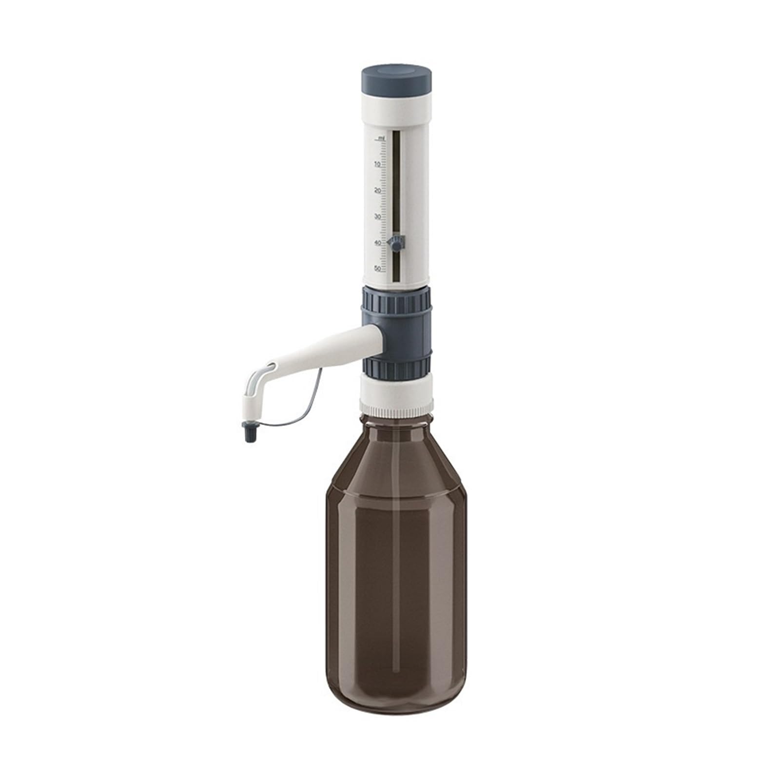 Pipeta, Dispensador de líquido for adición cuantitativa de laboratorio, pipeta ajustable, dispensador de botellas de 0,5 a 50 ml(5-30ml)