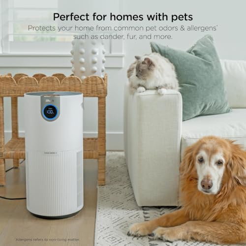 Image of Shark Clean Sense Air Purifier Max, HP202, Black