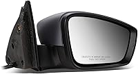 Vista 8 de DNA Motoring OEM-MR-VW1320122 - Espejo retrovisor calefactado con ajuste de potencia lateral izquierdo gris con señal de giro compatible con Jetta