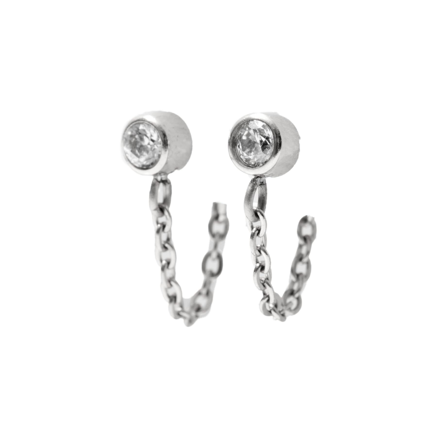 Tini Lux Titanium Hoop Earrings