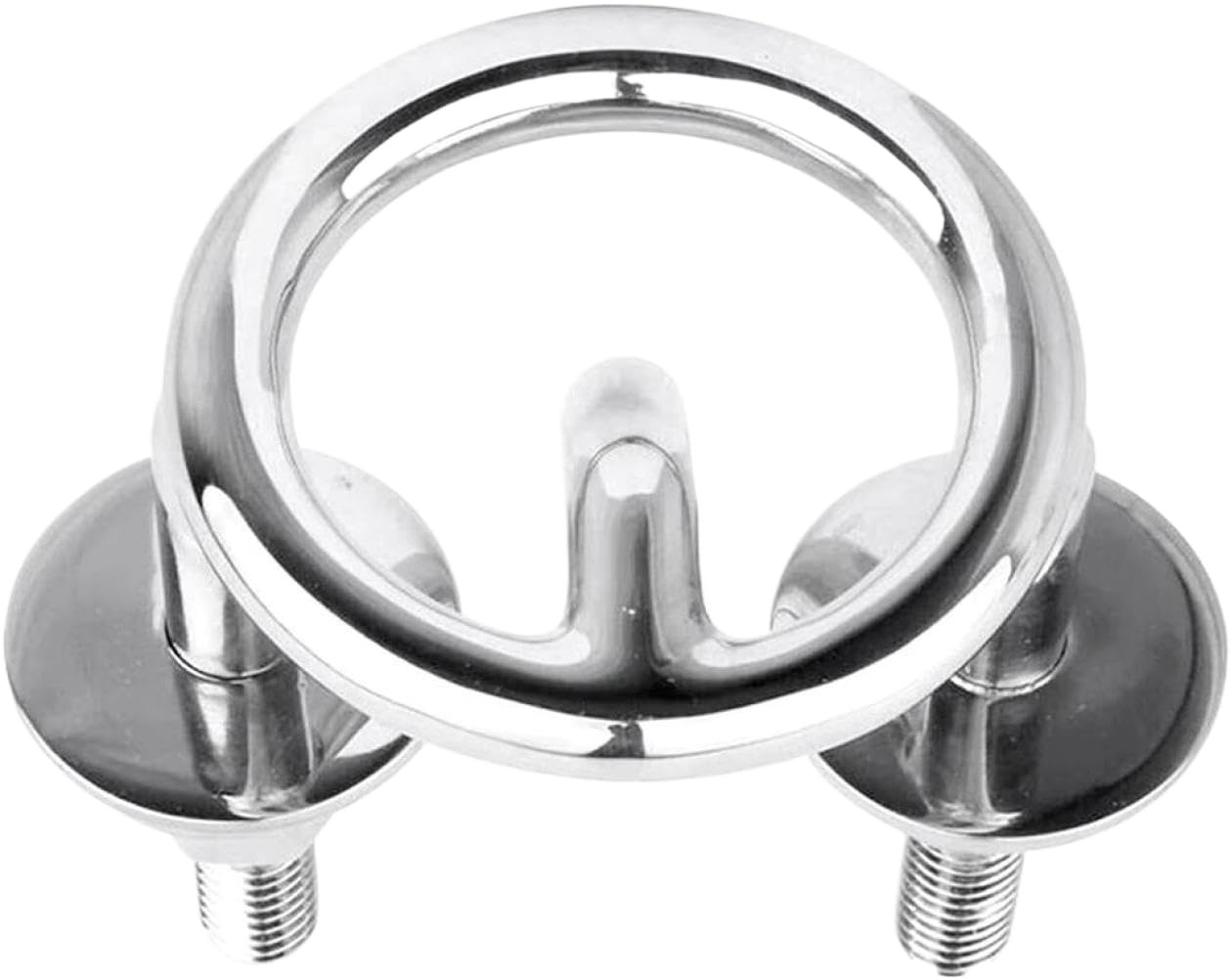 Gancio da Rimorchio per Sci Nautico in Acciaio Inossidabile con Anello da 2-1/2 Pollici Compatibile con ISURE Marine
