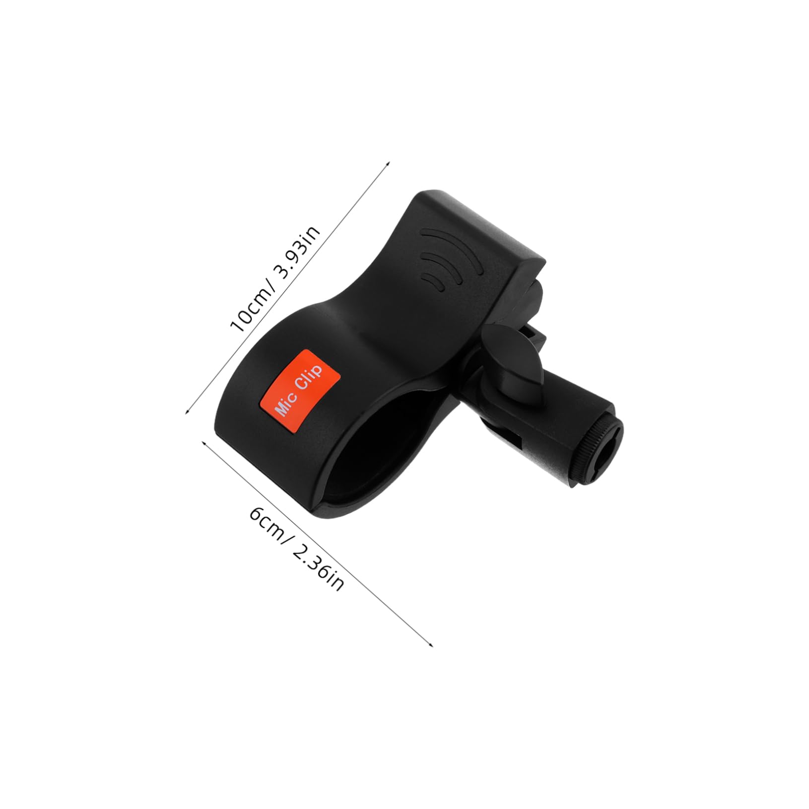 BESPORTBLE Sturdy Material Microphone Clamp Spring Mic Clip for Microphone Lightweight Mic Holder for Interviews