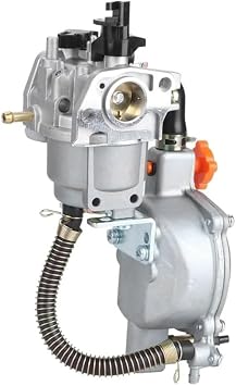 Generator Dual Fuel Carburetor LPG NG Conversion Kit Fit For 2.8KW GX200 170F Manual Chokes Fit For GX160 2KW 168F