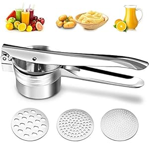 Aardappelpers Van Roestvrij Staal Fruit Pers Stamper Voor Aardappelpuree Masher For Potato Potato Pres Fruit Citrus Pres…