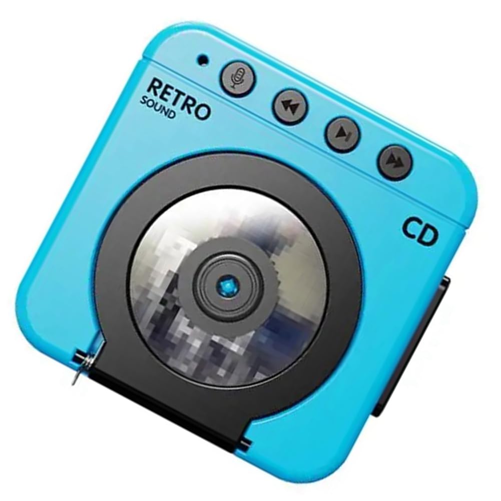 Amazon.co.jp: Albapilix ミニCDプレーヤーキーホルダー ヴィンテージ