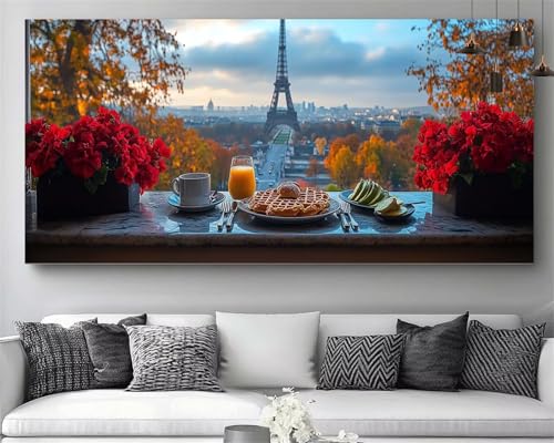 Diamond Painting Tour Eiffel XXL 70x140cm broderie diamant kit complet adulte