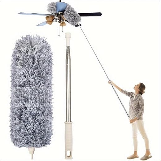 Microfiber Feather Duster Mop 100 Inch