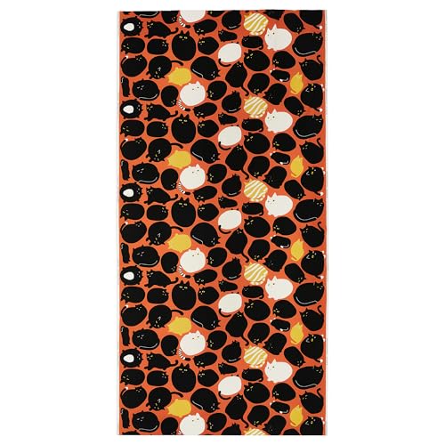 Tissu prédécoupé LÄKEMALVA orange 150x300 cm pour créer sans gaspiller de matière