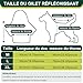 Voarge Reflektierende Sicherheitsweste für Hunde, Hohe Sichtbarkeit, Reflektierende Sicherheitsweste Haustierweste für Nachts im Freien (Gelb, XL)