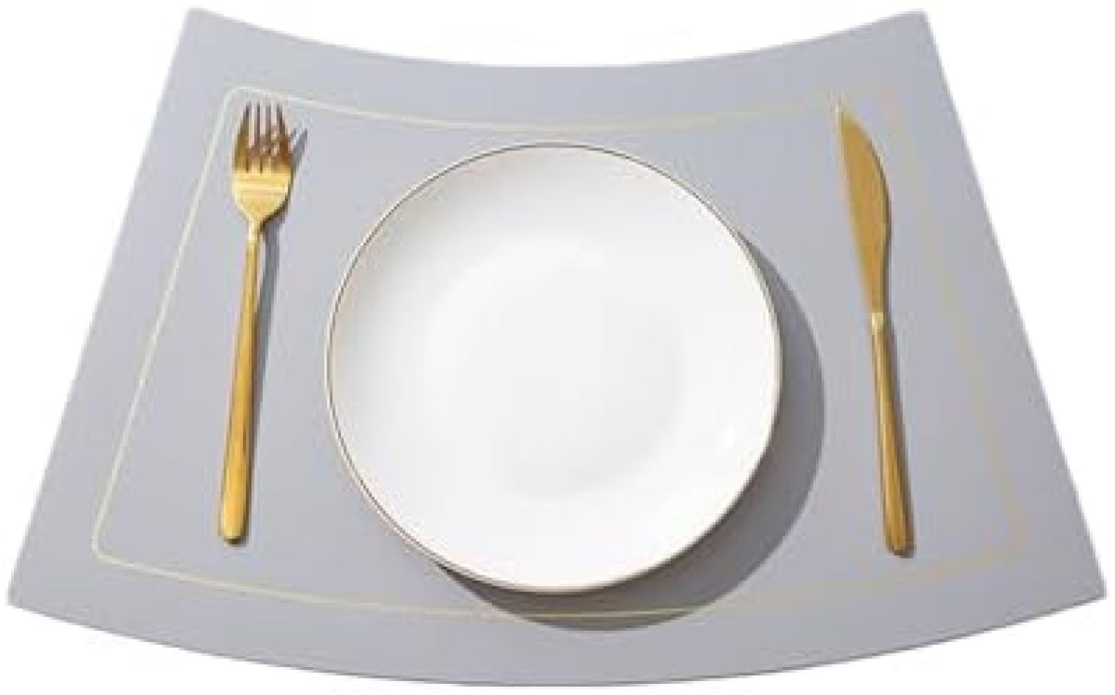 Protégez votre table des taches et rayures avec ces sets de table en cuir - Lot de 4
