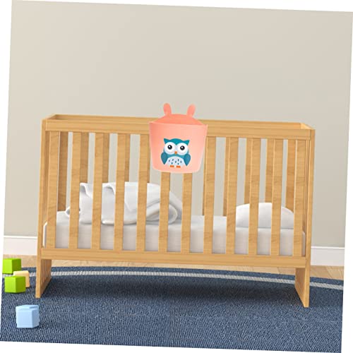 MERRYHAPY Caixa De Armazenamento De Cabeceira Berço Para Crianças Fraldas Pendurado Cesta Suporte De