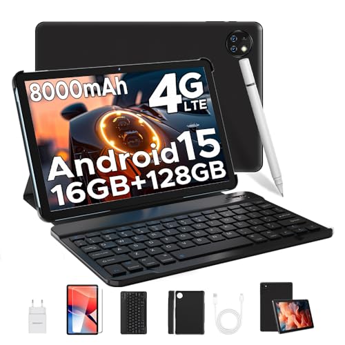 DOOGEE T10W Tablet 10 Pollici, Android 15,16GB RAM + 128GB ROM,Tablet con SIM, Dual 4G LTE + 5G...