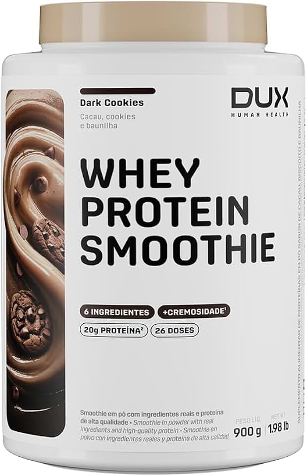 DUX - WHEY PROTEIN SMOOTHIE - 900G - DARK COOKIES