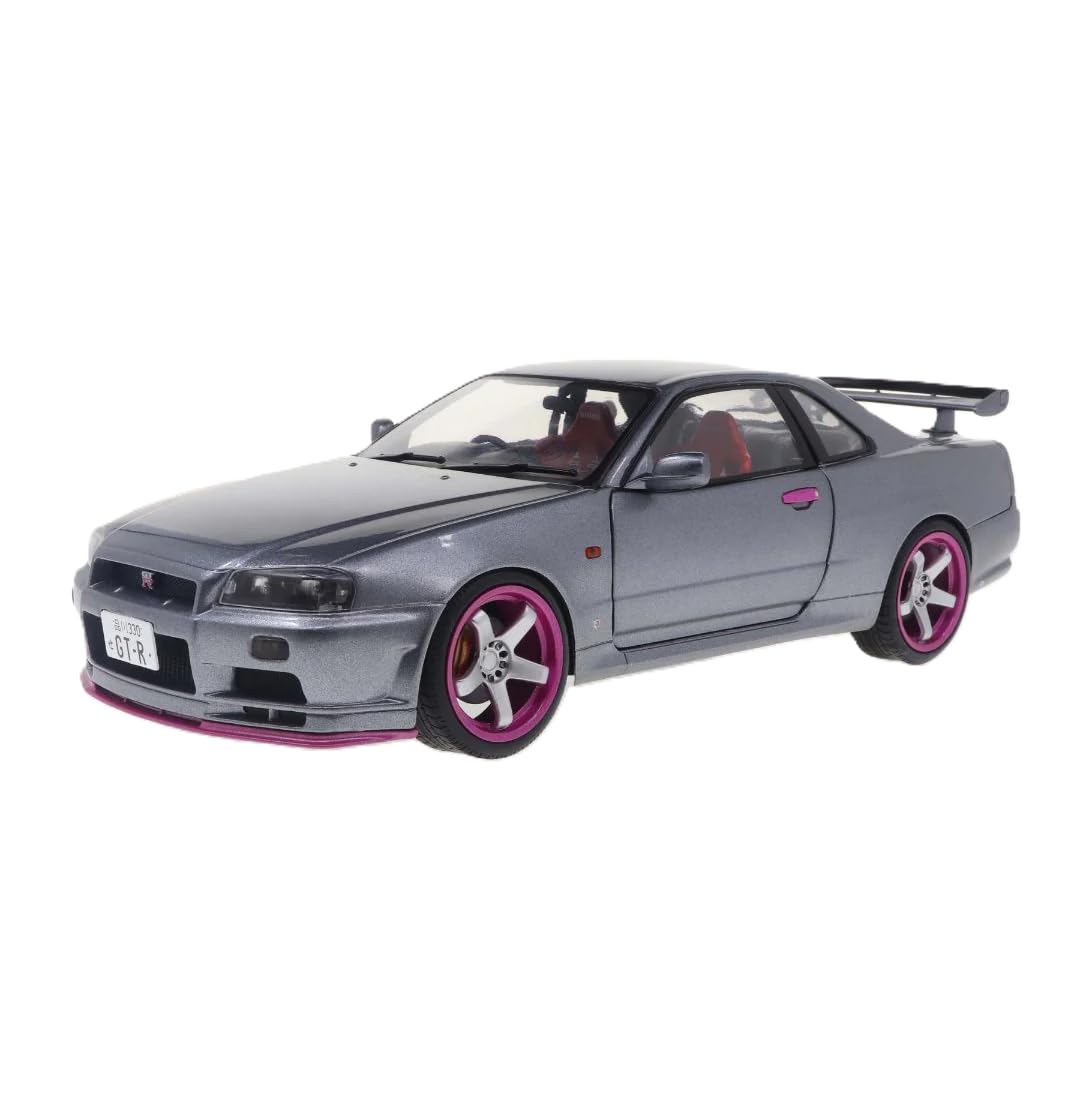 Amazon.com: Solido 1:18 Nissan Skyline GTR-R34 Die-Cast Scale