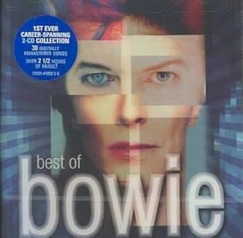 Audio CD Best of Bowie [US/Canada Bonus CD] by David Bowie (CD, Oct-2002, 2 Discs, Virgin) Book